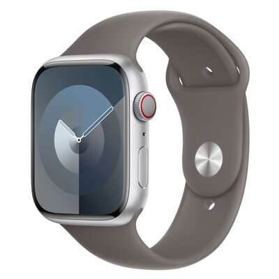 Apple sportowy 45 mm popielaty brąz - M/L