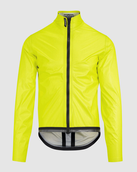 ASSOS kurtka rowerowa przeciwdeszczowa EQUIPE RS SCHLOSSHUND RAIN JACKET EVO EQUIPE RS fluo yellow