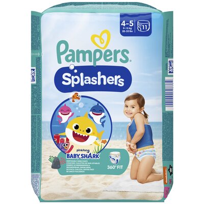 Pampers Splashers, Pieluszki do pływania, rozmiar 4-5, 11 szt.