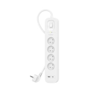 Belkin SurgePlus 4xFR 1xUSB-A 1xUSB-C 525J 2M - darmowy odbiór w 22 miastach i bezpłatny zwrot Paczkomatem aż do 15 dni