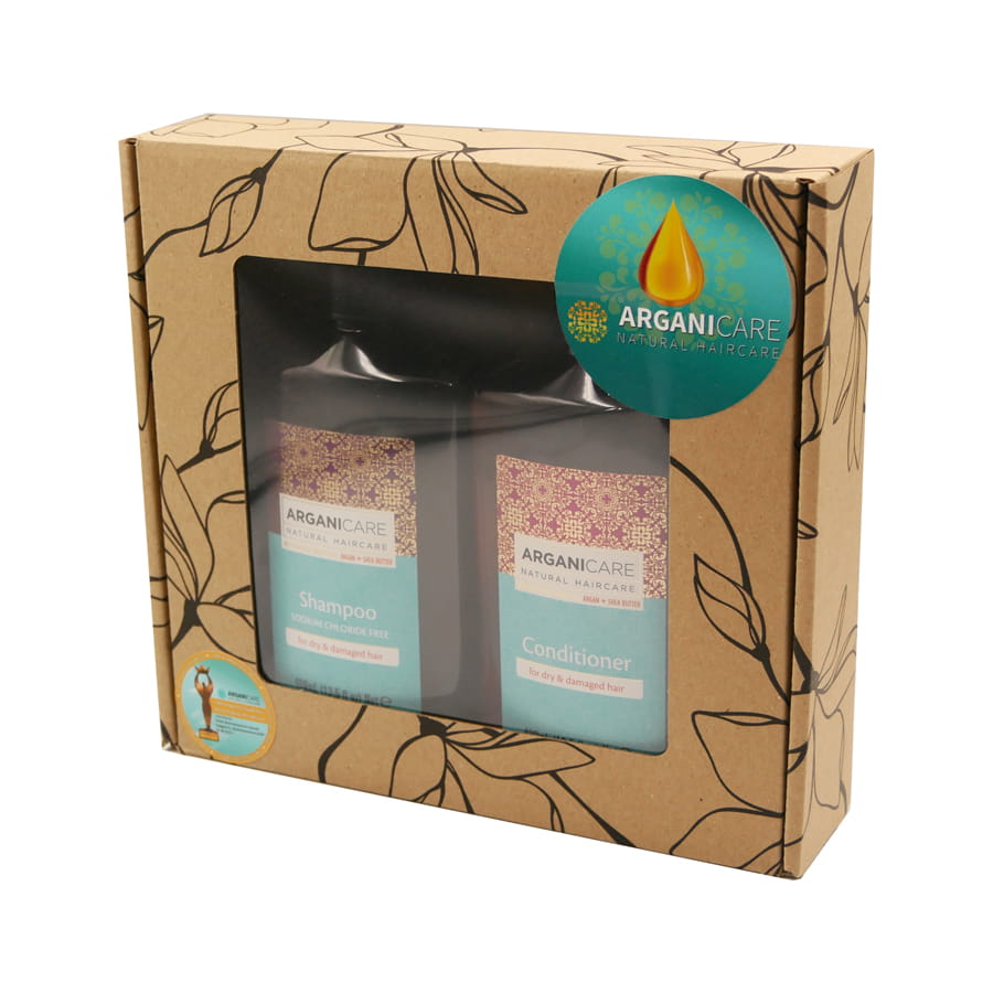 Zestaw Shea Butter szampon + odżywka do włosów z masłem Shea