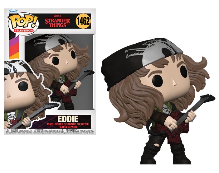 Funko POP!, figurka kolekcjonerska, TV: Stranger Things Season 4 - Hunter Eddie w/Guitar