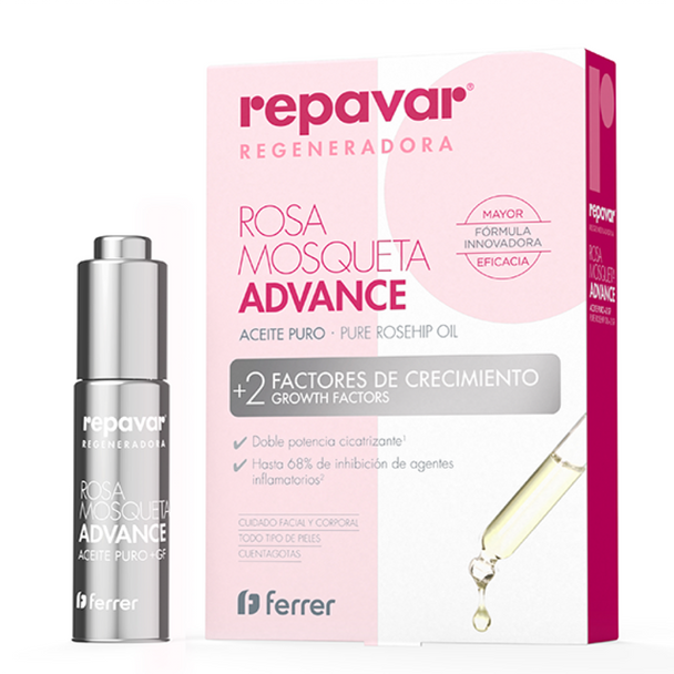 Olejek z dzikiej róży do twarzy Repavar Regenerate Pure Rosehip Oil 15 ml (8470001803016)