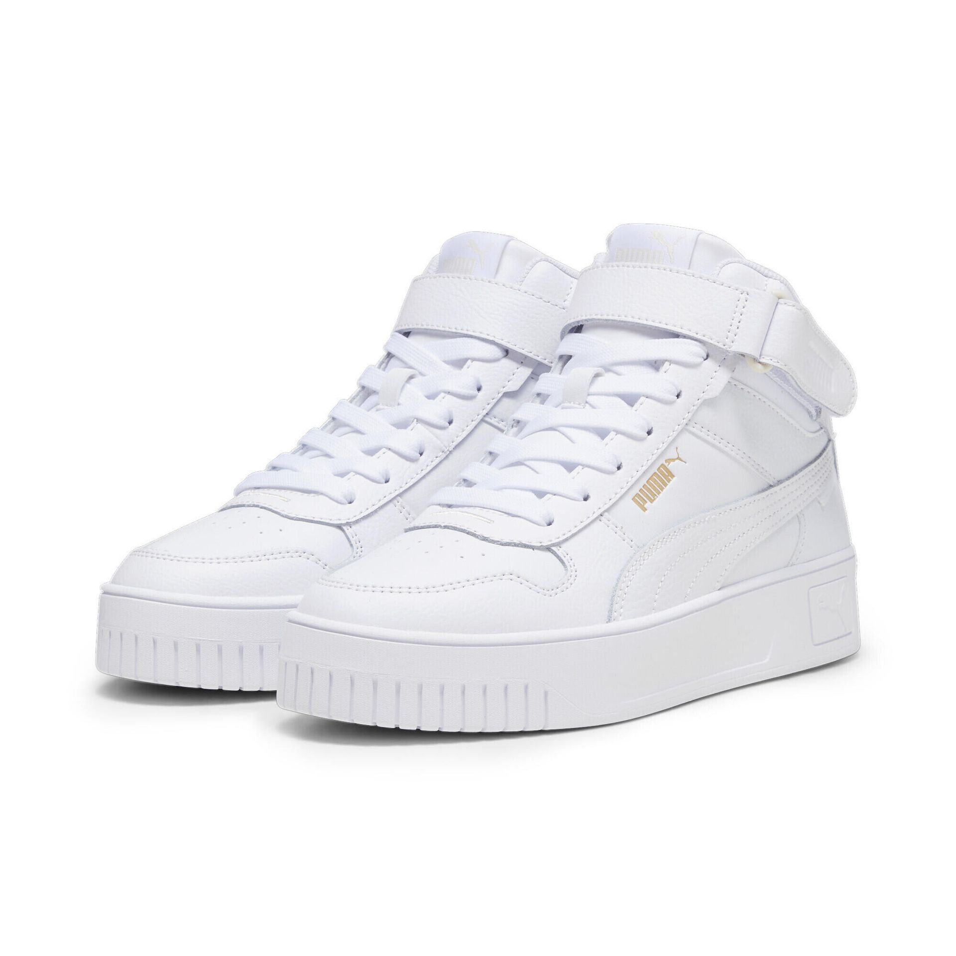 Buty damskie podwyższoną cholewką Puma Carina Street miękkie 37