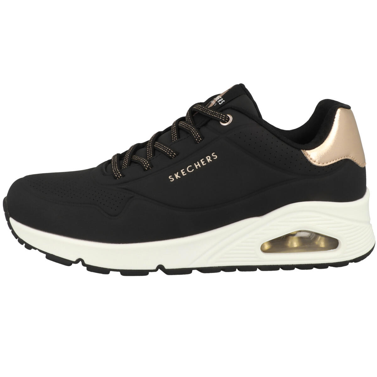 Buty damskie Skechers Uno Shimmer 155196-BLK