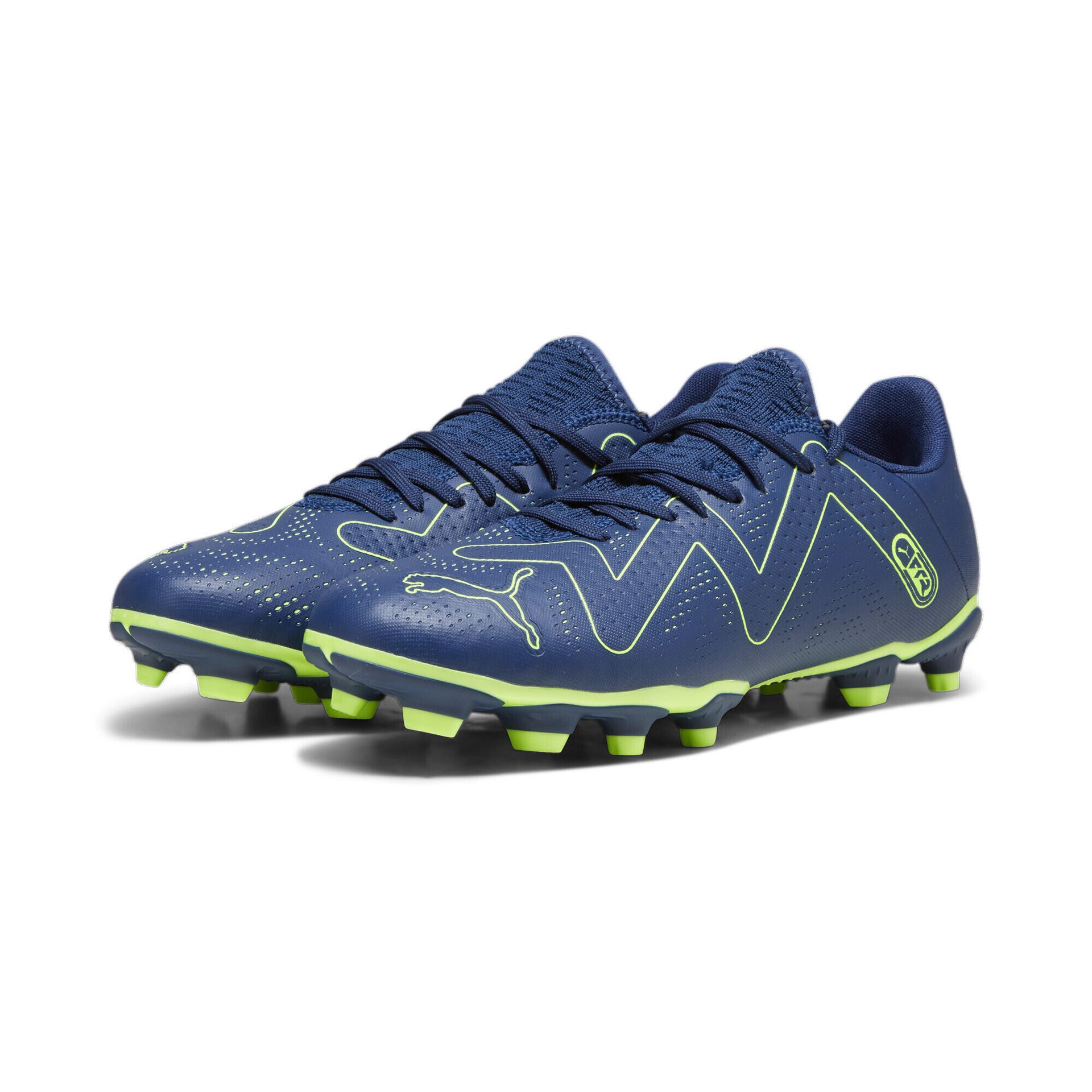 Buty piłkarskie męskie PUMA Future Play FG/AG persian blue/pro green