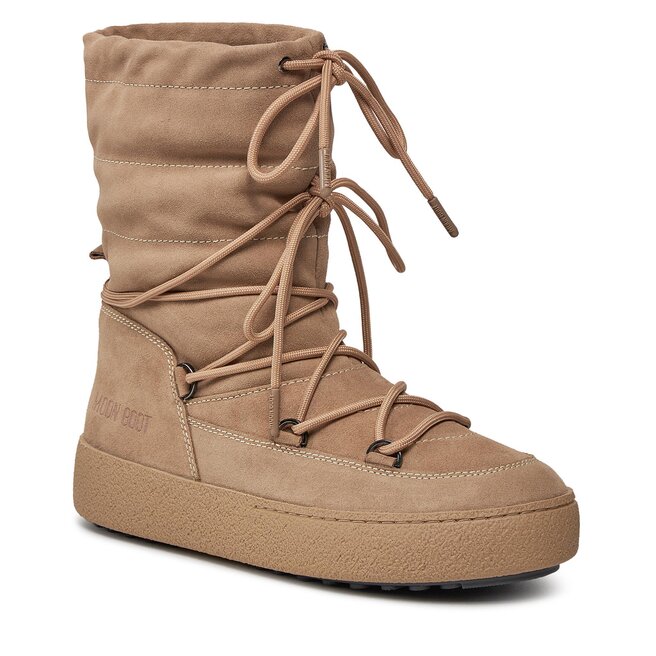 Śniegowce Moon Boot Ltrack Suede 24501100002 Sand 002