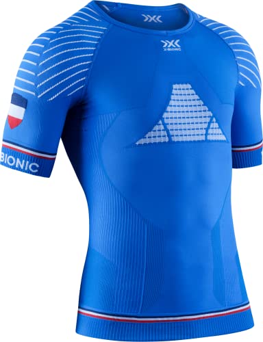 X-Bionic Męska koszula do biegania Invent 4.0 Patriot z krótkim rękawem męska koszula