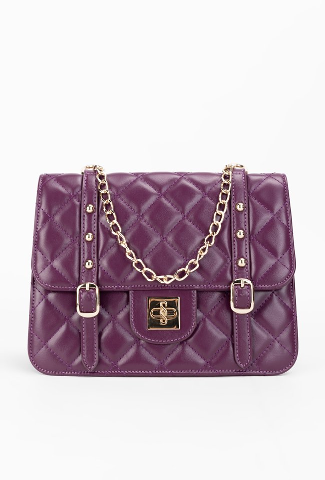 Pikowana torba damska typu crossbody - Femestage