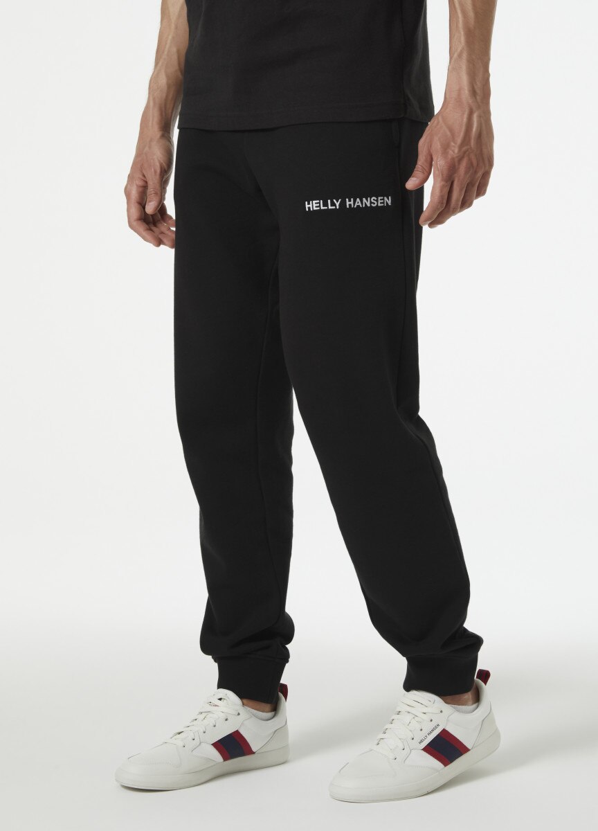 Męskie spodnie dresowe Helly Hansen Core Sweat Pant - czarne - HELLY HANSEN