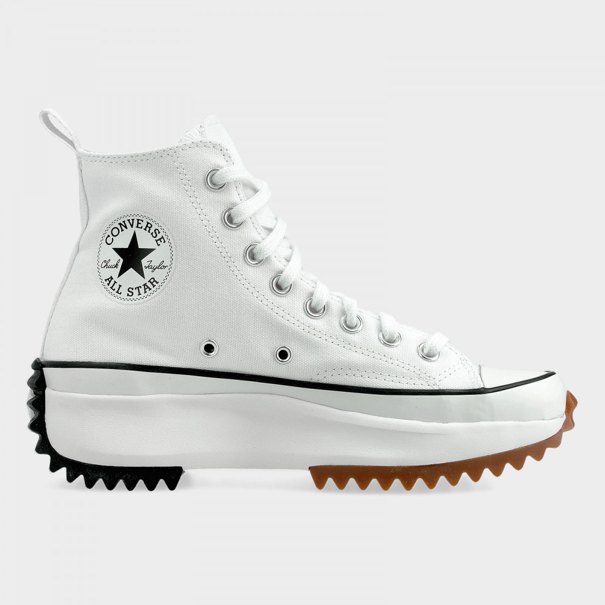 Damskie trampki na platformie Converse 166799C Run Star Hike - białe - CONVERSE