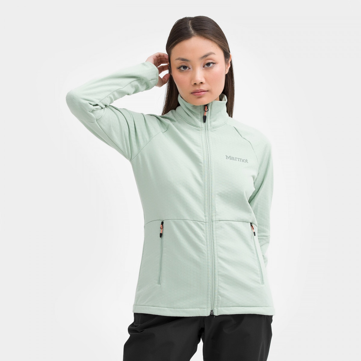 Damska bluza techniczna MARMOT Wm's Leconte Fleece Jacket - zielona