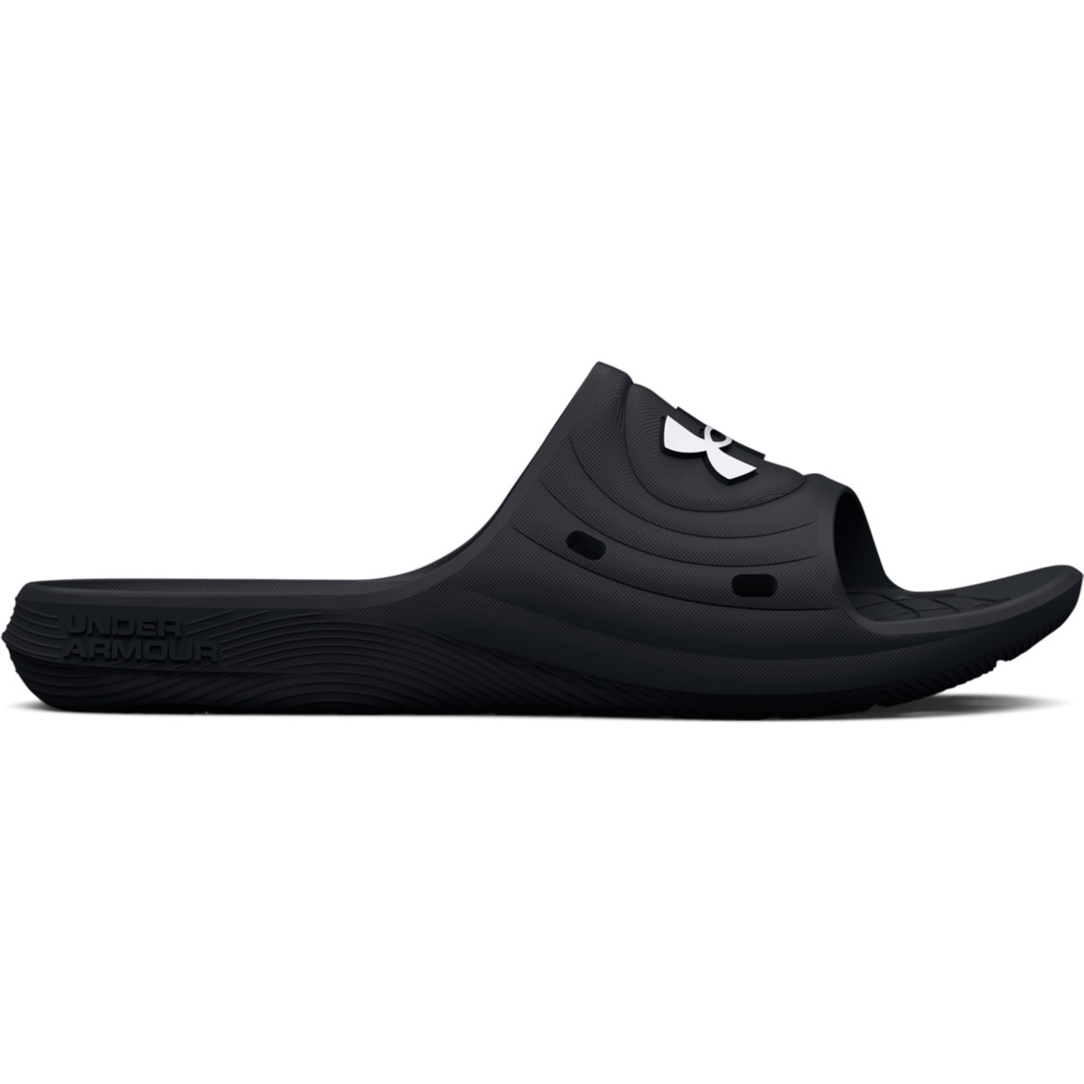 Damskie klapki Under Armour UA W Locker IV SL - czarne - UNDER ARMOUR