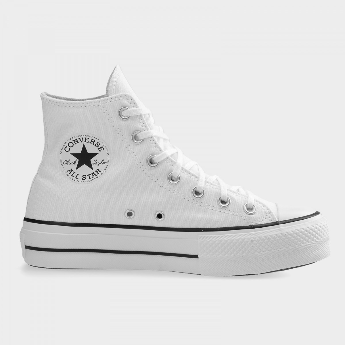 Damskie trampki Converse 560846C Chuck Taylor All Star Lift Platform - białe - CONVERSE