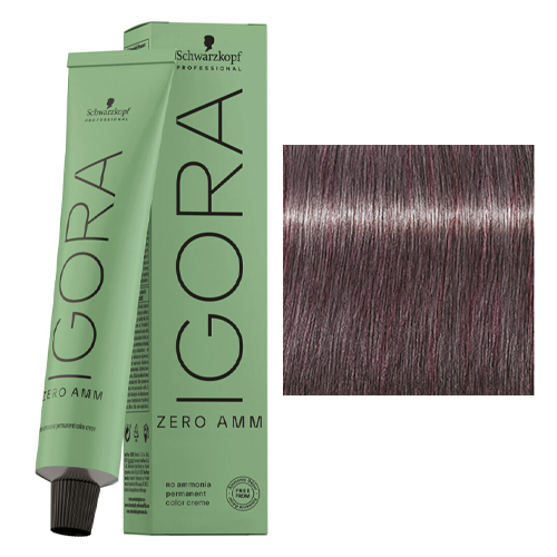 Schwarzkopf Igora Zero Amm, farba do włosów, 8-19, 60ml