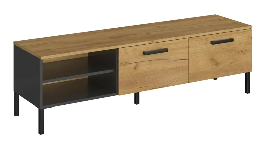 Loftowa nowoczesna szafka pod telewizor E1-T87