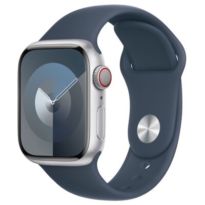 Pasek wymienny Apple 41mm bouřkově modrý sportovní  - M/L (MT2X3ZM/A)
