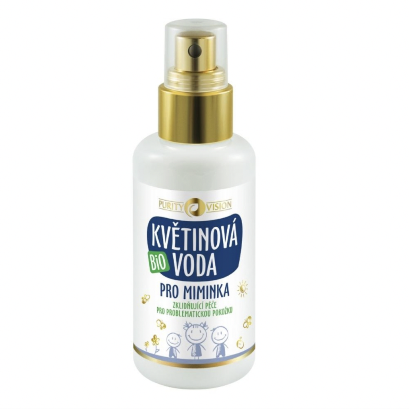 Purity Vision - Woda kwiatowa dla niemowląt BIO, 100 ml