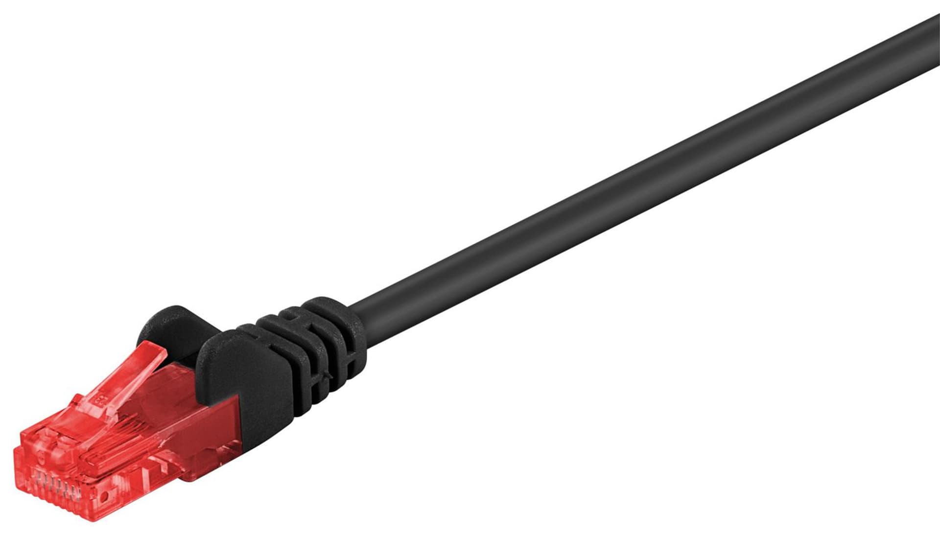 MicroConnect RJ-45/RJ-45 kat.6 U/UTP Czarny 25m UTP625S