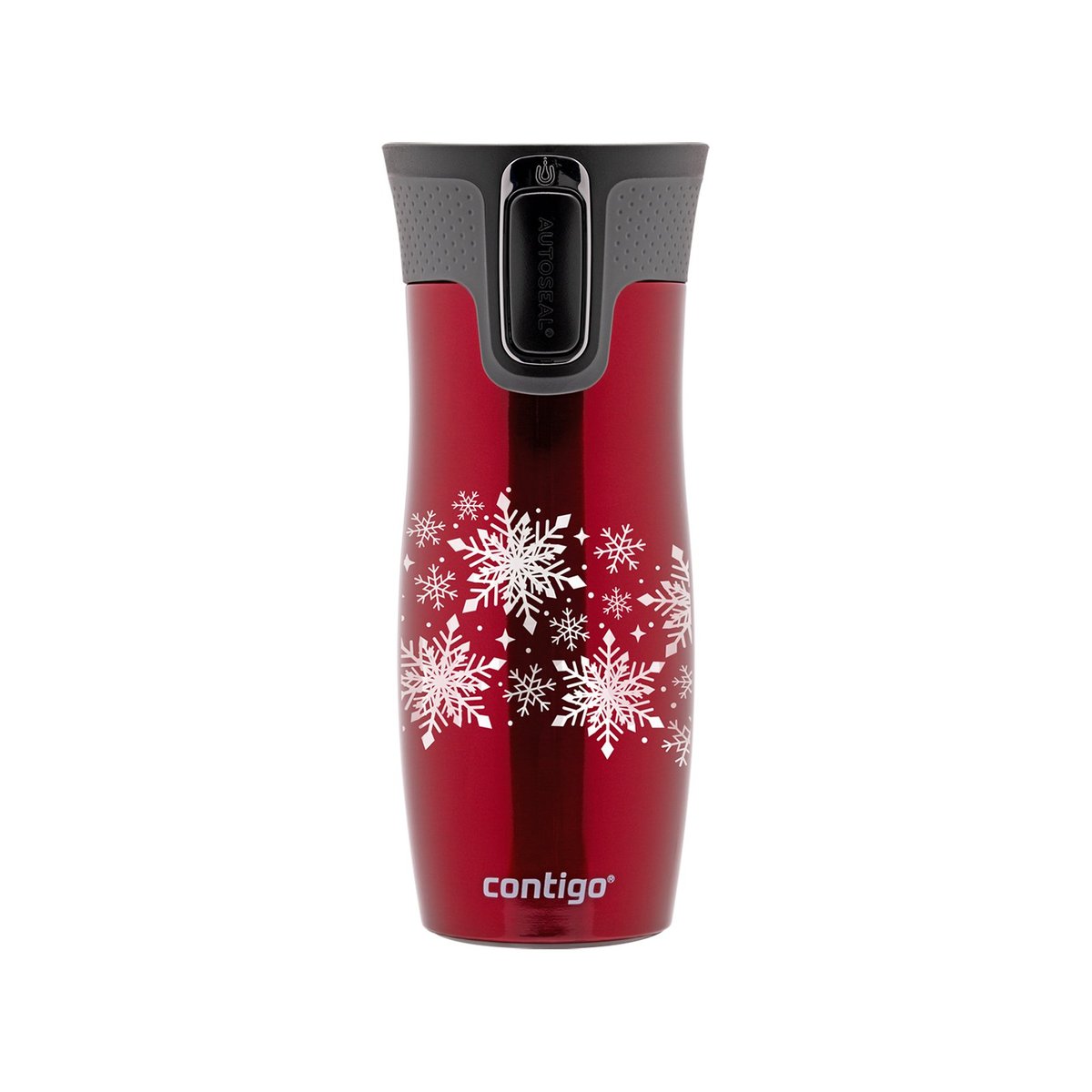 Contigo Kubek termiczny West Loop 470ml Snow Stars - czerwony 2095849-SNOWSTARS