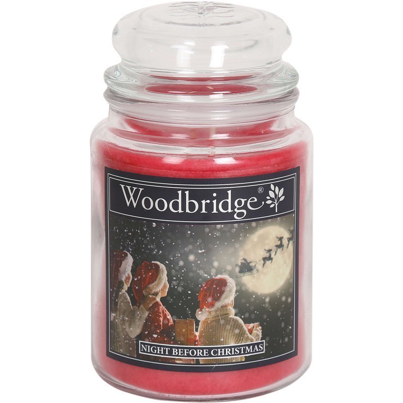 Woodbridge świeca zapachowa w słoju duża 2 knoty 565 g - Night Before Christmas