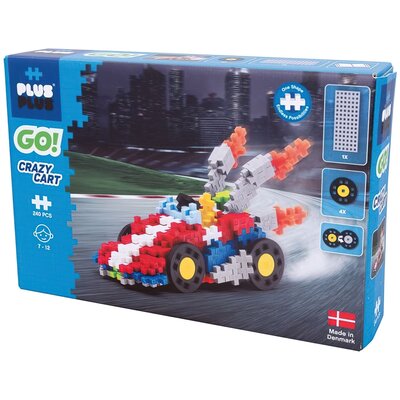 Plus Plus Plus-Plus GO! , Mini Mix 240 szt. Wyścigówka mokopico-1661-0