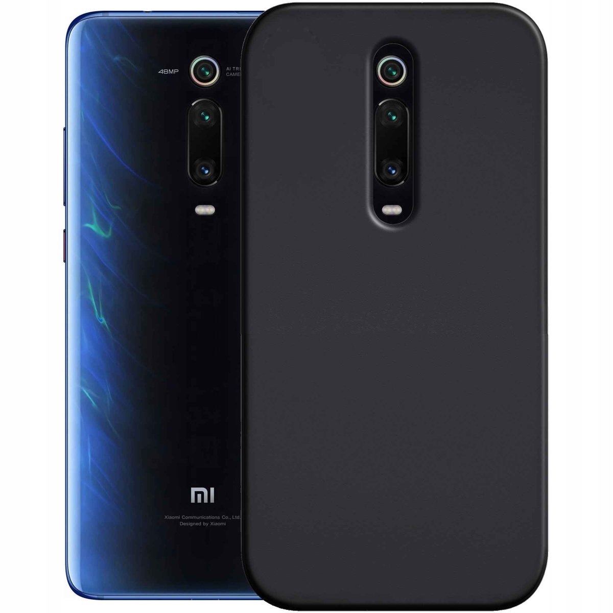ETUI DO XIAOMI MI 9T / 9T PRO / REDMI K20 GUMOWE OBUDOWA CZARNE MATOWE SLIM