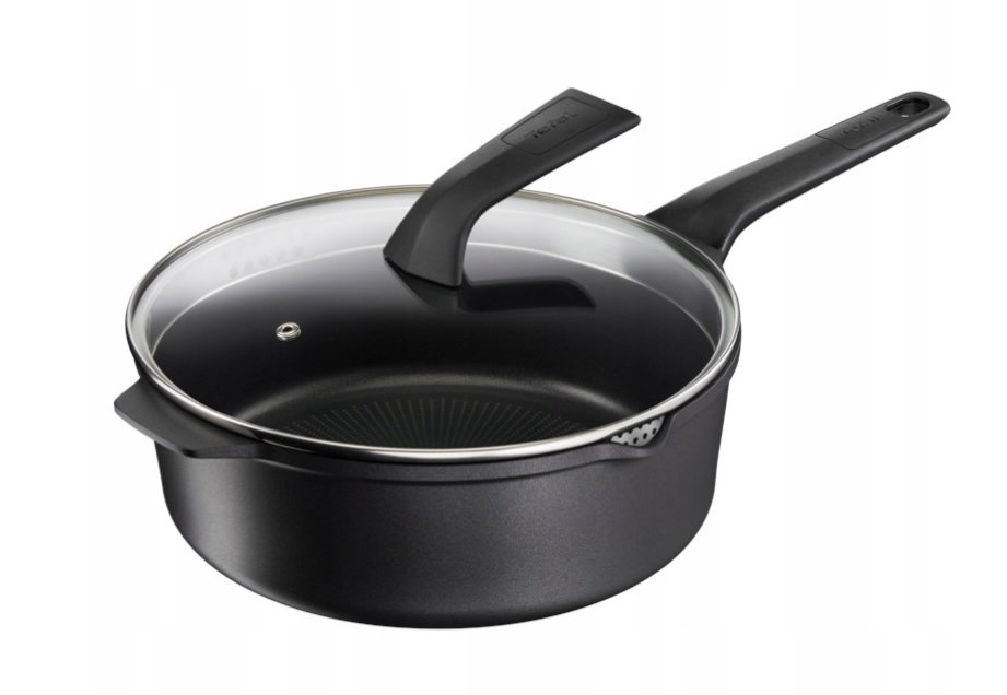 Patelnia głęboka ze szklaną pokrywką TEFAL Robusto 26 cm