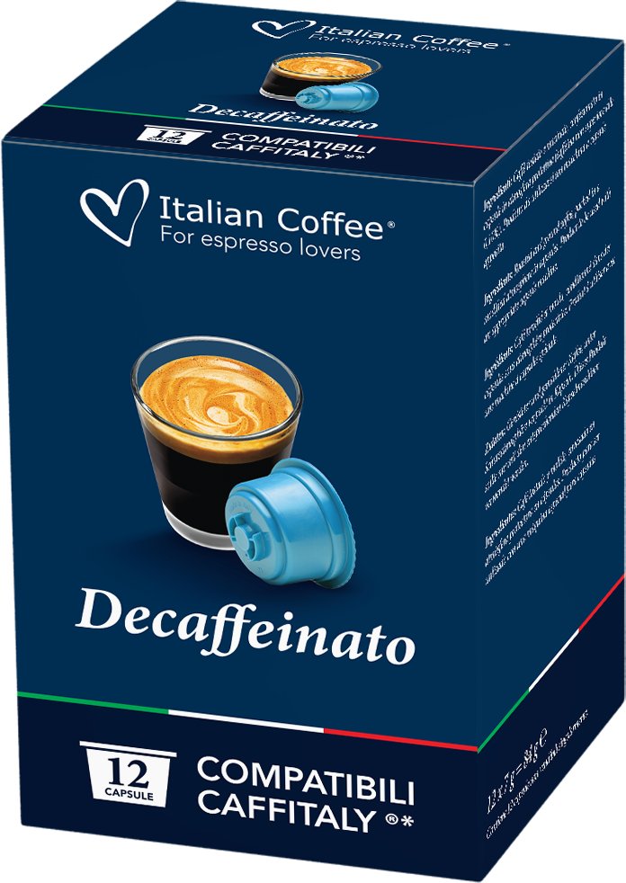 Dek Italian Coffee kapsułki do Tchibo Cafissimo - 12 kapsułek