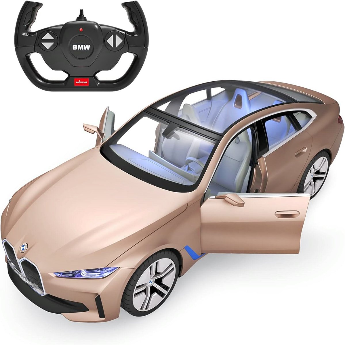 Samochód Zdalnie Sterowany Bmw I4 Concept 1:14 2,4Ghz LED Rc Rastar