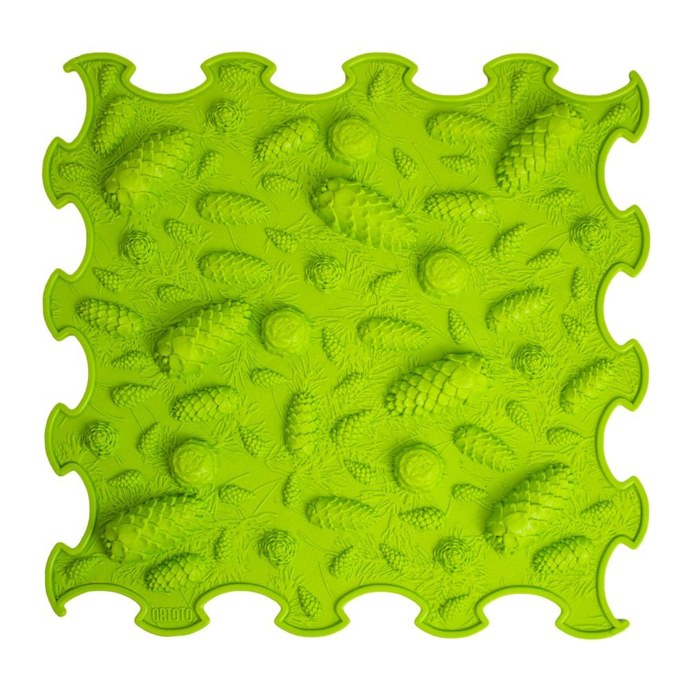 Mata Sensoryczna Szyszki 30X30Cm Jasnozielony