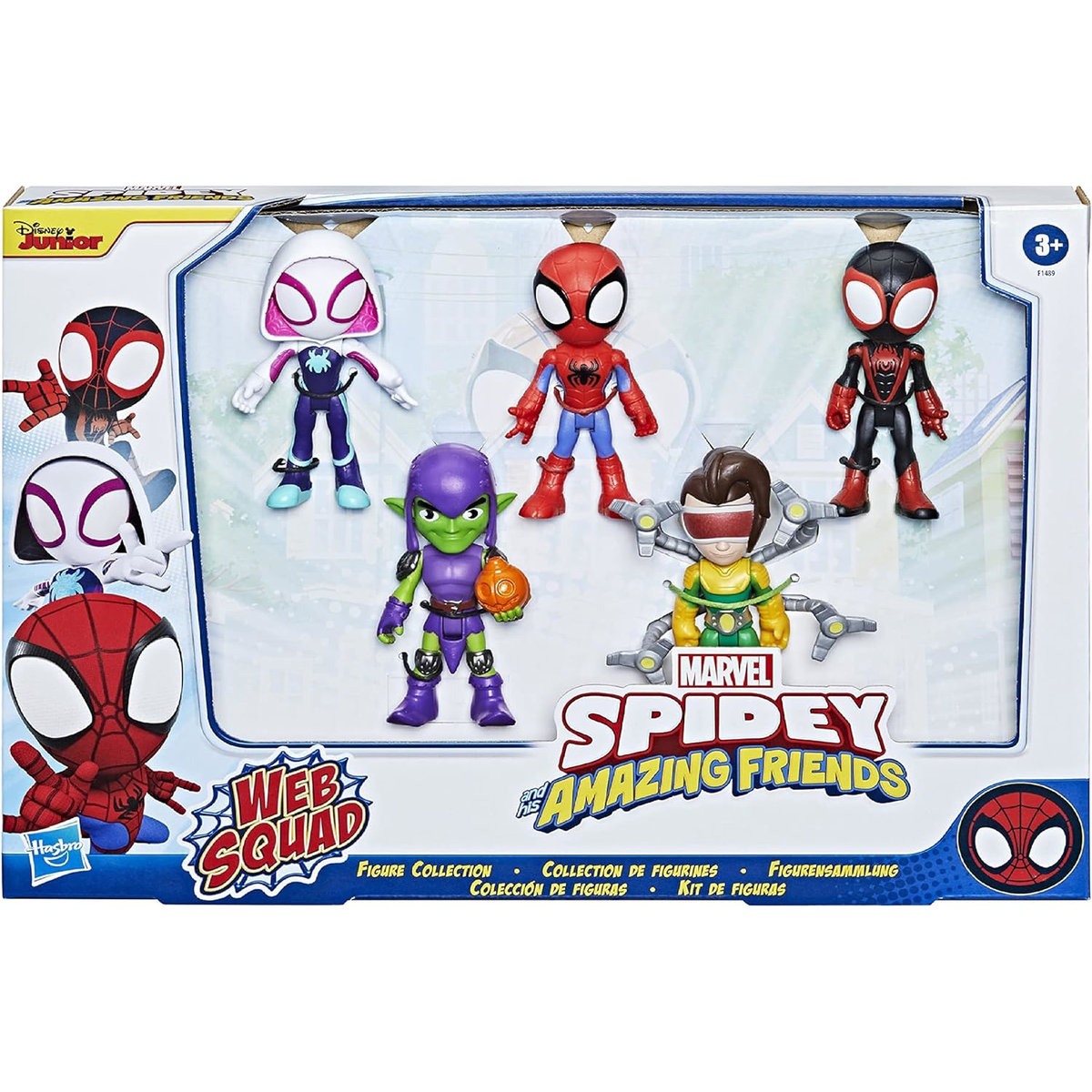 Spidey I Super Kumple Zestaw Figurek 5-Pak Web Squad Green Goblin Doc Ock