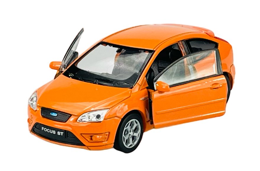 Welly Ford Focus St Pomarańczowy 1:34 Samochód Nowy Metalowy Model