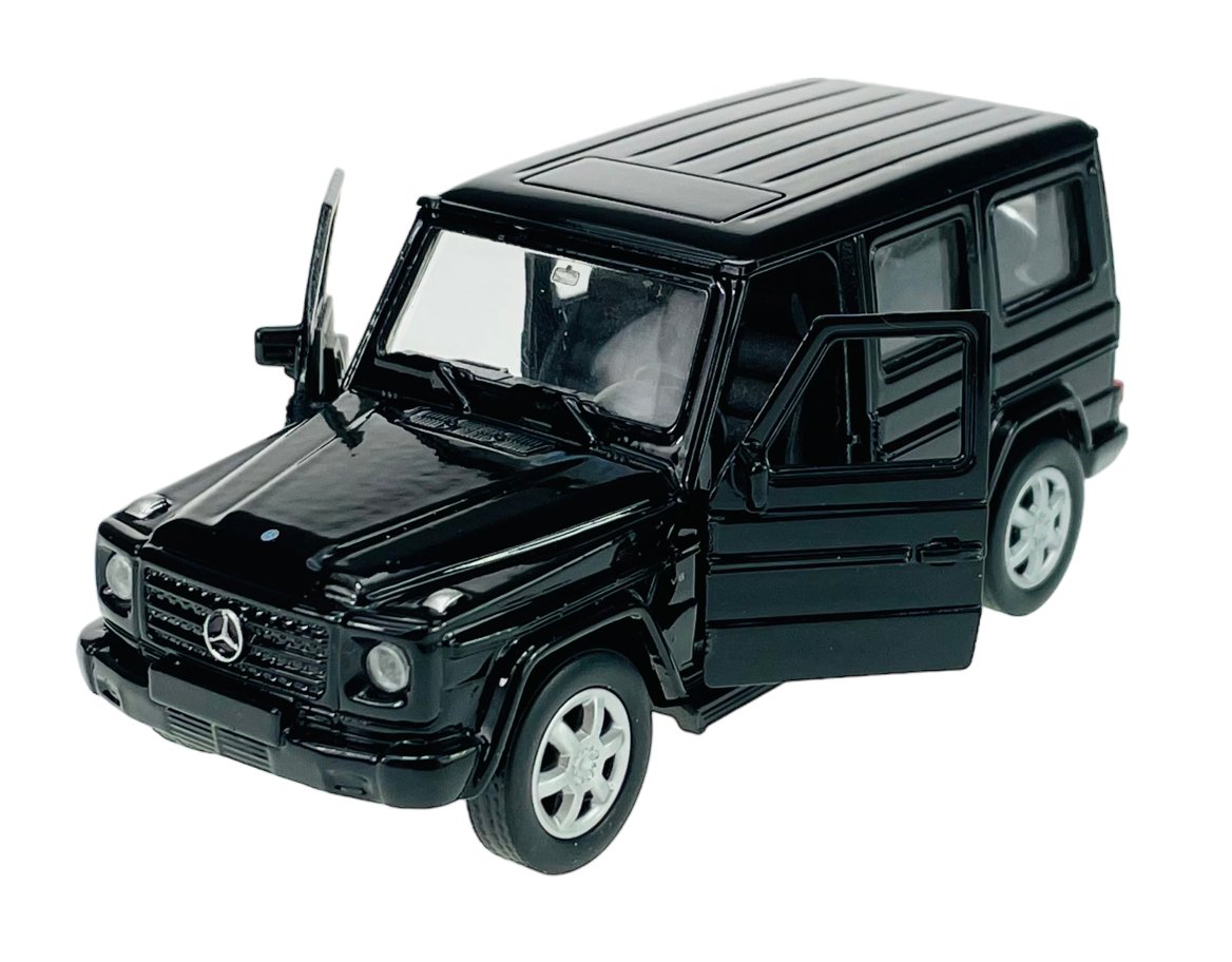 Welly Mercedes-Benz Klasa G Czarna 1:34 Samochód Nowy Metalowy Model