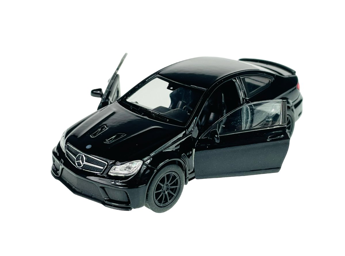 Welly Mercedes-Benz C 63 Amg Coupe Black Series Czarny 1:34 Samochód Nowy Metalowy Model