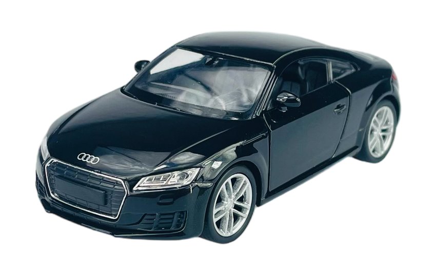 Welly 2014 Audi Tt Coupe Czarny 1:34 Samochód Nowy Metalowy Model