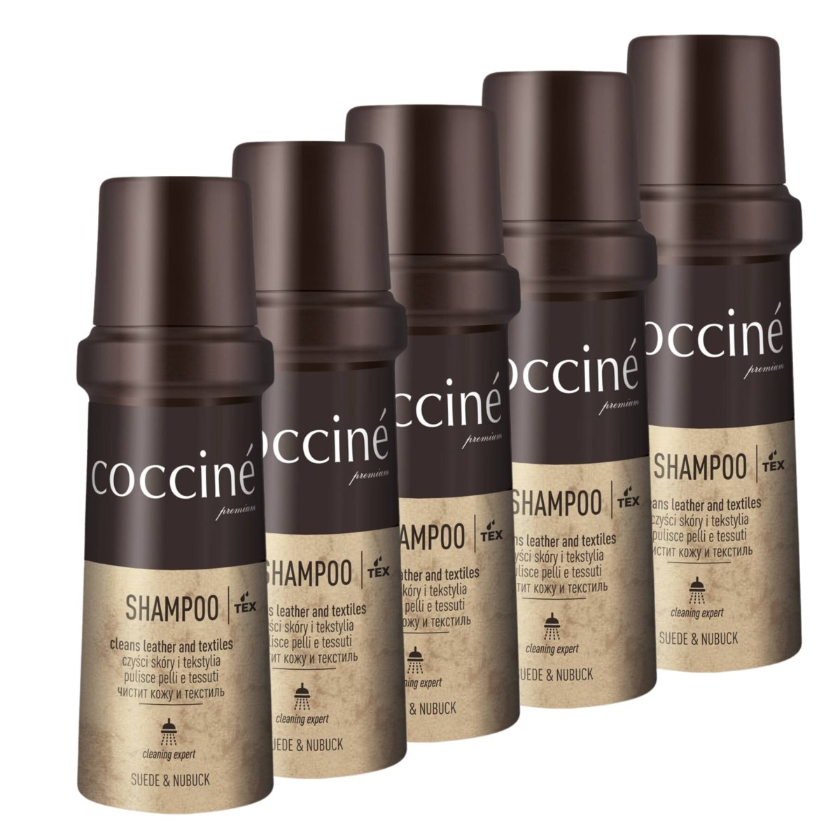 5x Shampoo Szampon do Obuwia 75 ml