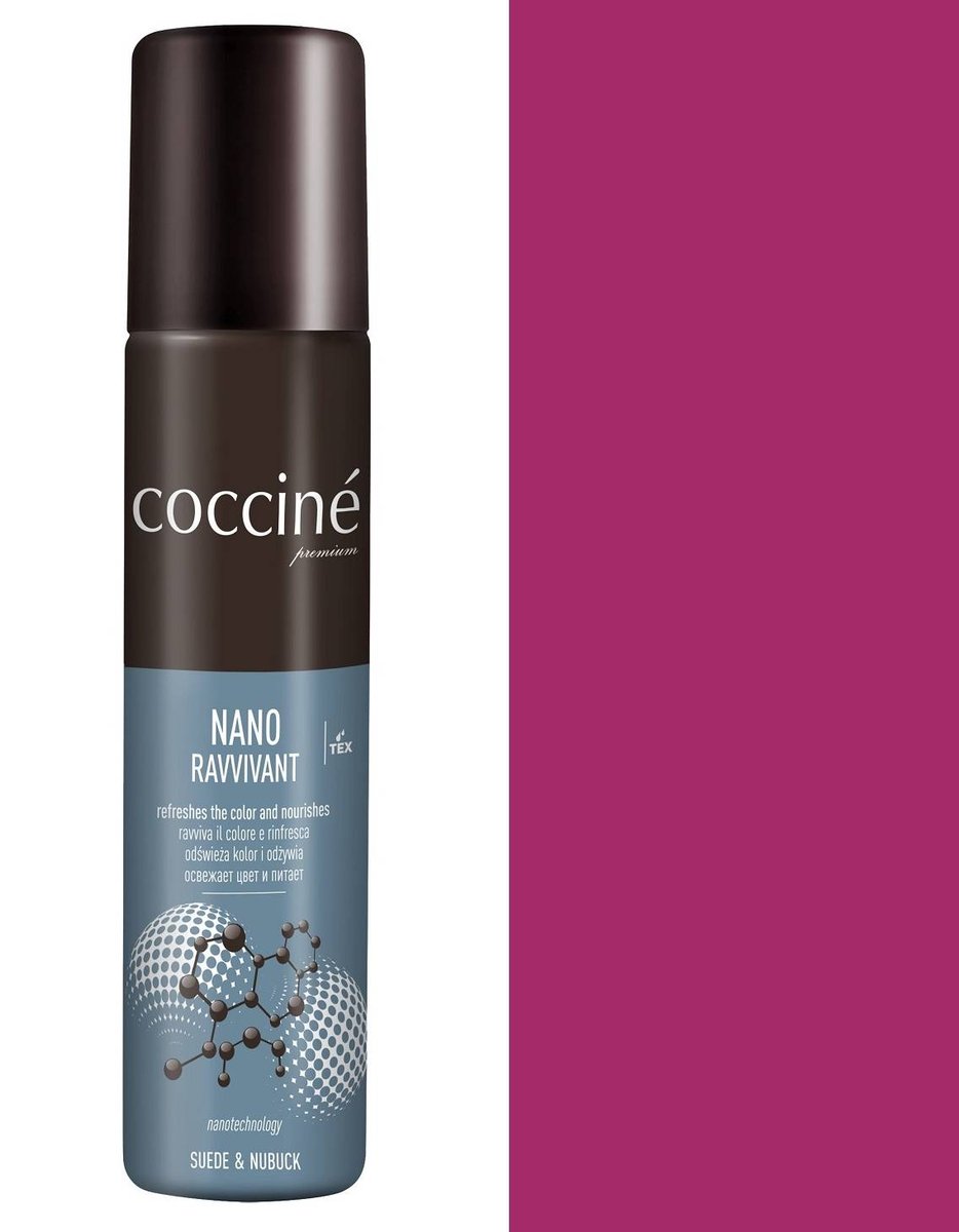 Renowator do zamszu i nubuku nano ravvivant 75 ml Fuksja 31