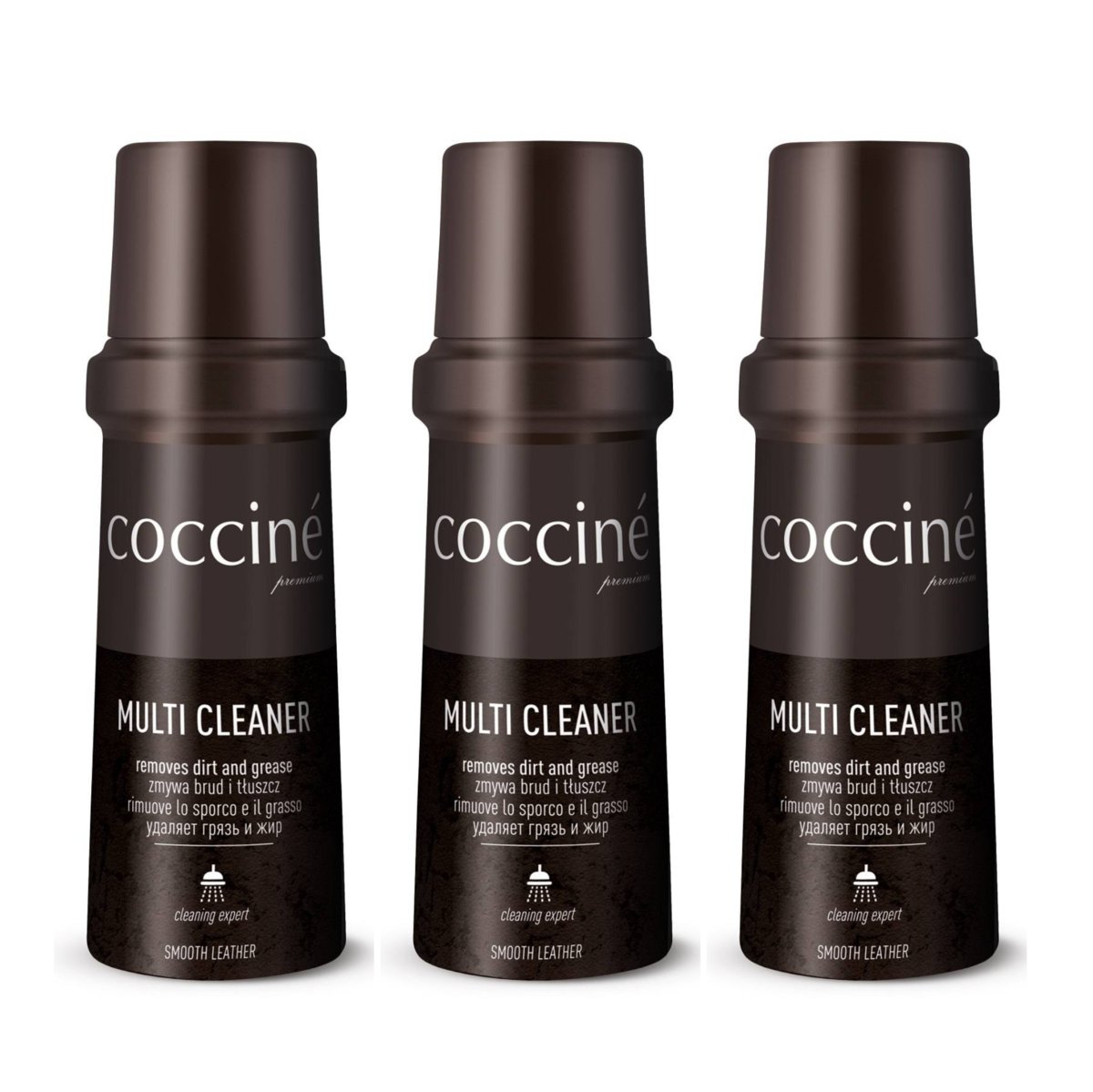 3x Multi Cleaner do Skóry Licowej 75 ml