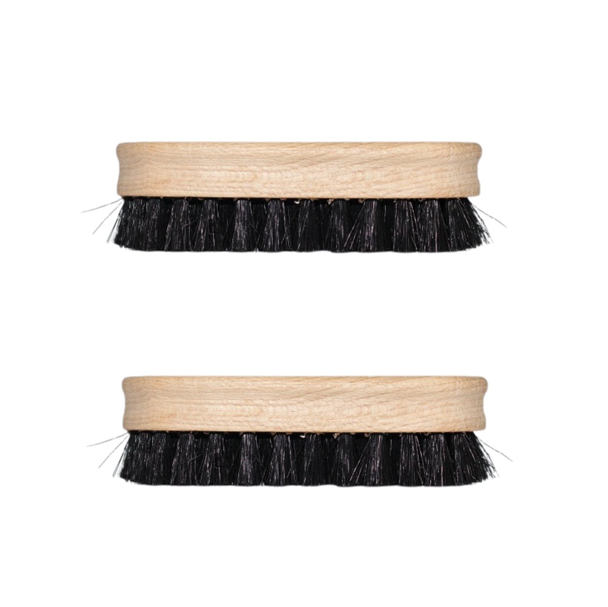 2x Szczotka Drewno 12 cm Jasna