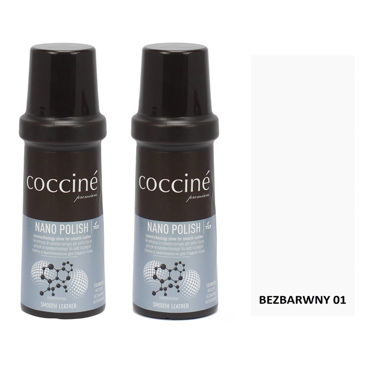 2x Nano Polish Pasta 75 ml Bezbarwna 01