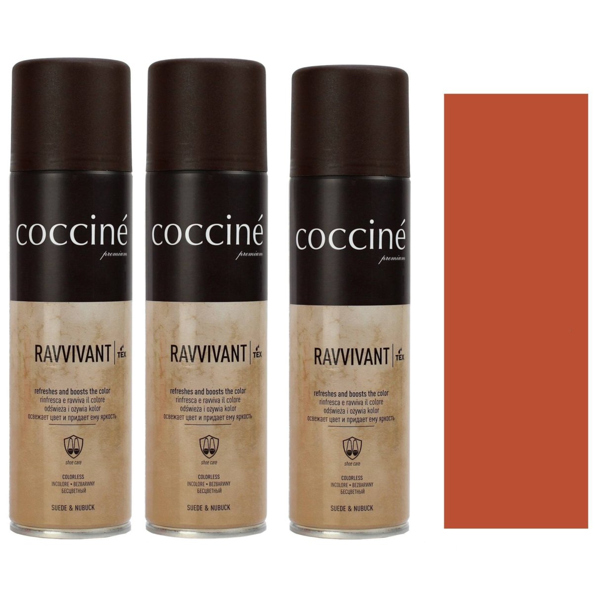 3x Ravviant do Nubuku Cognac 250 ml