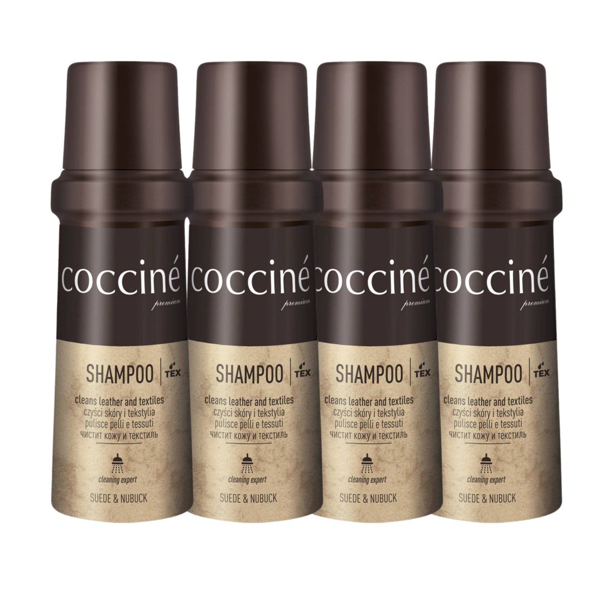 4x Shampoo Szampon do Obuwia 75 ml