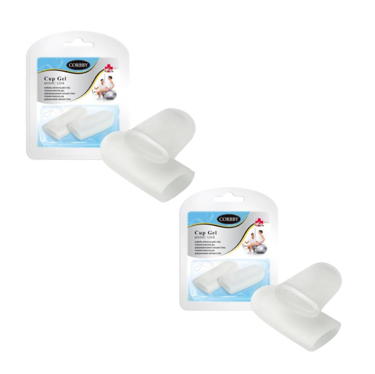 2x Cap Gel Nakładka Żelowa 1743C r.L