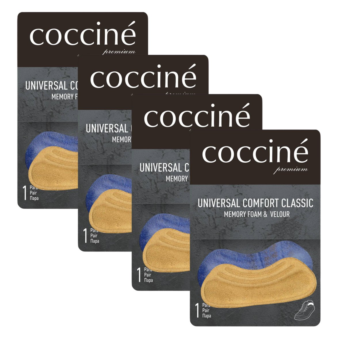 4x Uniwersal Comfort Classic Zapiętki Premium