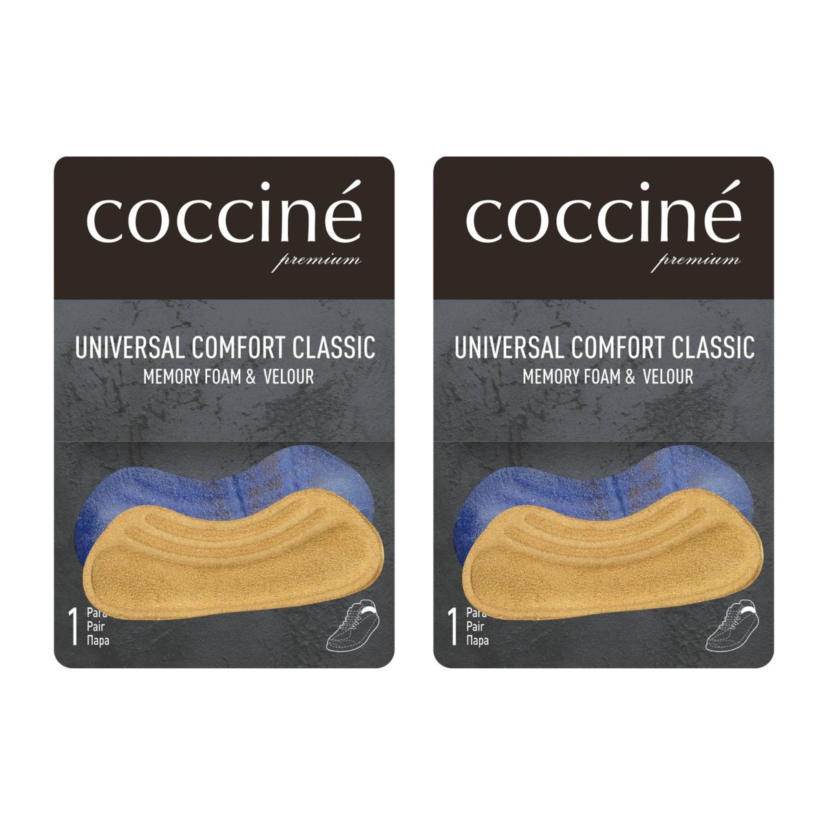 2x Uniwersal Comfort Classic Zapiętki Premium