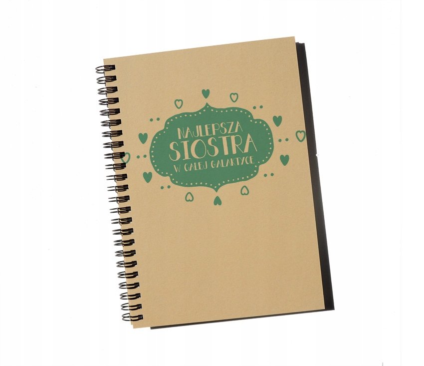 Najlepsza siostra w całej galaktyce, notatnik, notes, Sowia Aleja