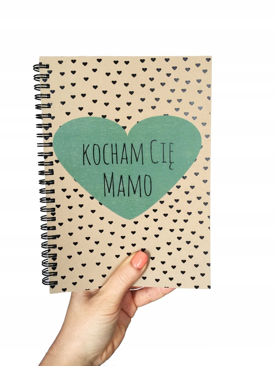 Kocham Cię Mamo, notatnik na Dzień Mamy, notes, Sowia Aleja