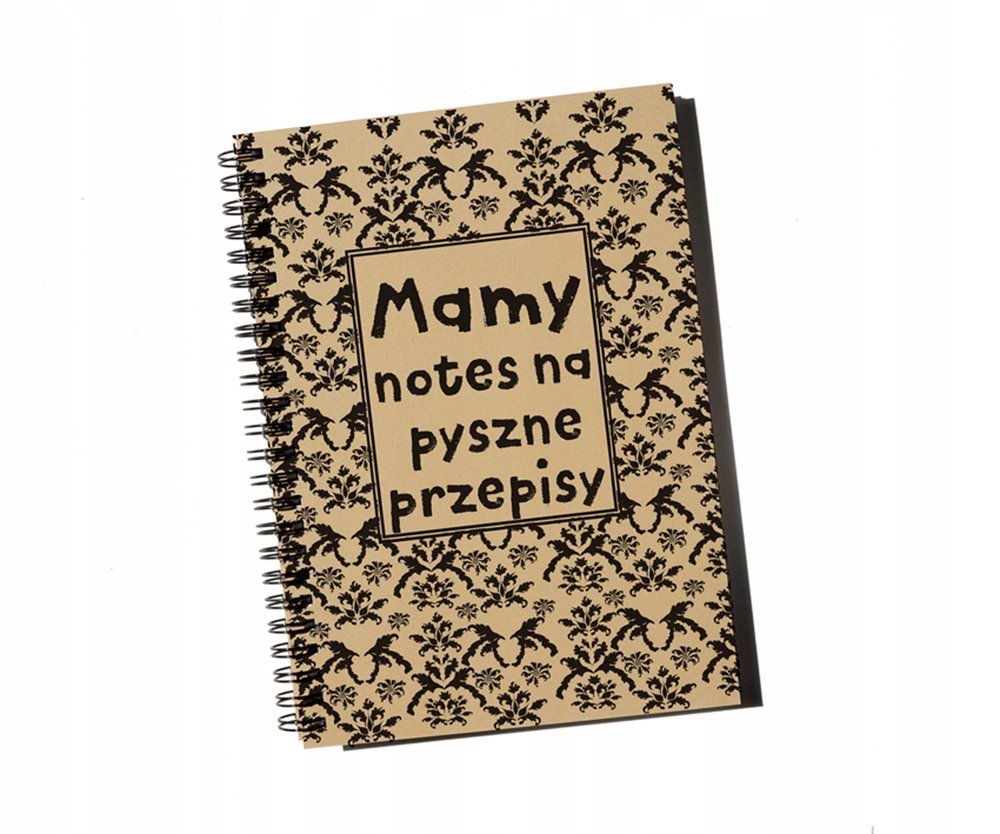 Mamy notes na pyszne przepisy, notatnik na Dzień Matki, notes, Sowia Aleja