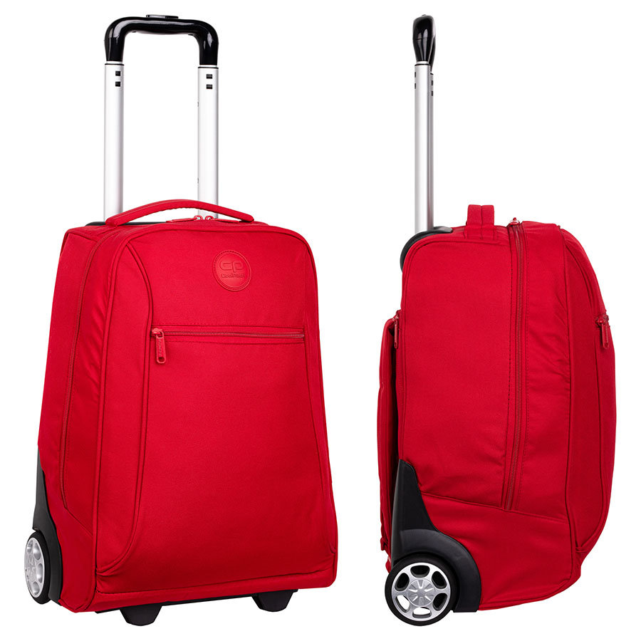 Plecak Szkolny Na Kółkach Coolpack Compact Rpet Red F086642